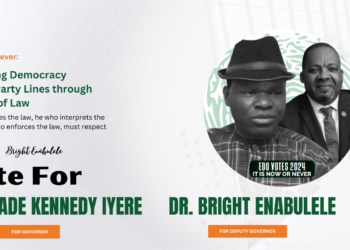 Edo 2024: Accord Party's Iyere is First Candidate to Pick Running Mate