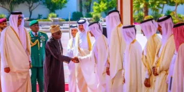Tinubu Visits Qatar with 38 Aides Amid Cost-Cutting Talks