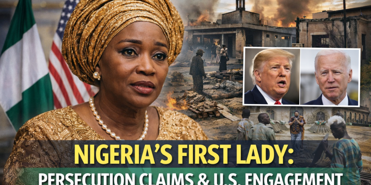 Nigeria's First Lady talks persecution and diplomacy