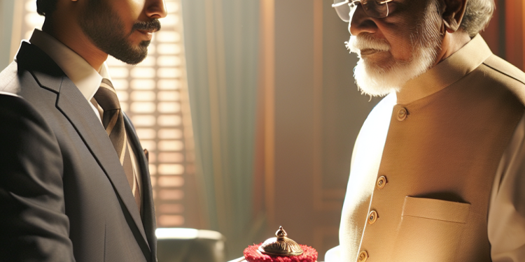 PM Narendra Modi Greets Vice President C P Radhakrishnan on Puthandu, Highlighting Tamil New Year’s Cultural Significance - Prime Minister Narendra Modi on Tuesday called on Vice President C P Radhakrishnan to greet him on the occasion of Puthandu, the Tamil New Year, in a gesture that blended constitutional protocol with cultural symbolism. A photograph released from the meeting showed the Vice President presenting a memento to the Prime Minister, underscoring the ceremonial warmth of the exchange. PM Narendra Modi Greets Vice President C P Radhakrishnan on Puthandu, Highlighting Tamil New Year’s Cultural Significance - April 14, 2026