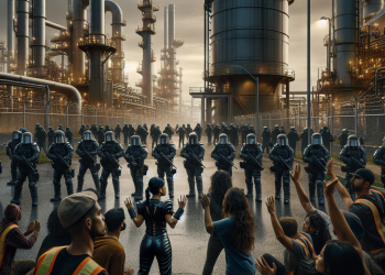 Irish Police Intervene at Oil Refinery Protest as Fuel Price Anger Escalates - April 12, 2026