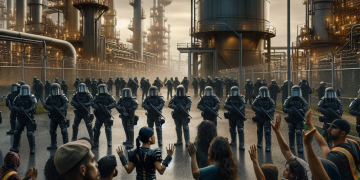 Irish Police Intervene at Oil Refinery Protest as Fuel Price Anger Escalates - April 24, 2026